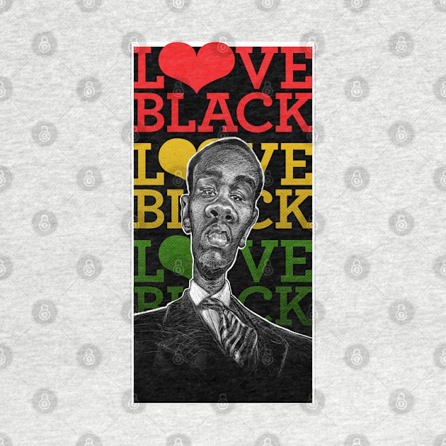 Love BLACK - Dutchman Rasta Drip by trenoops